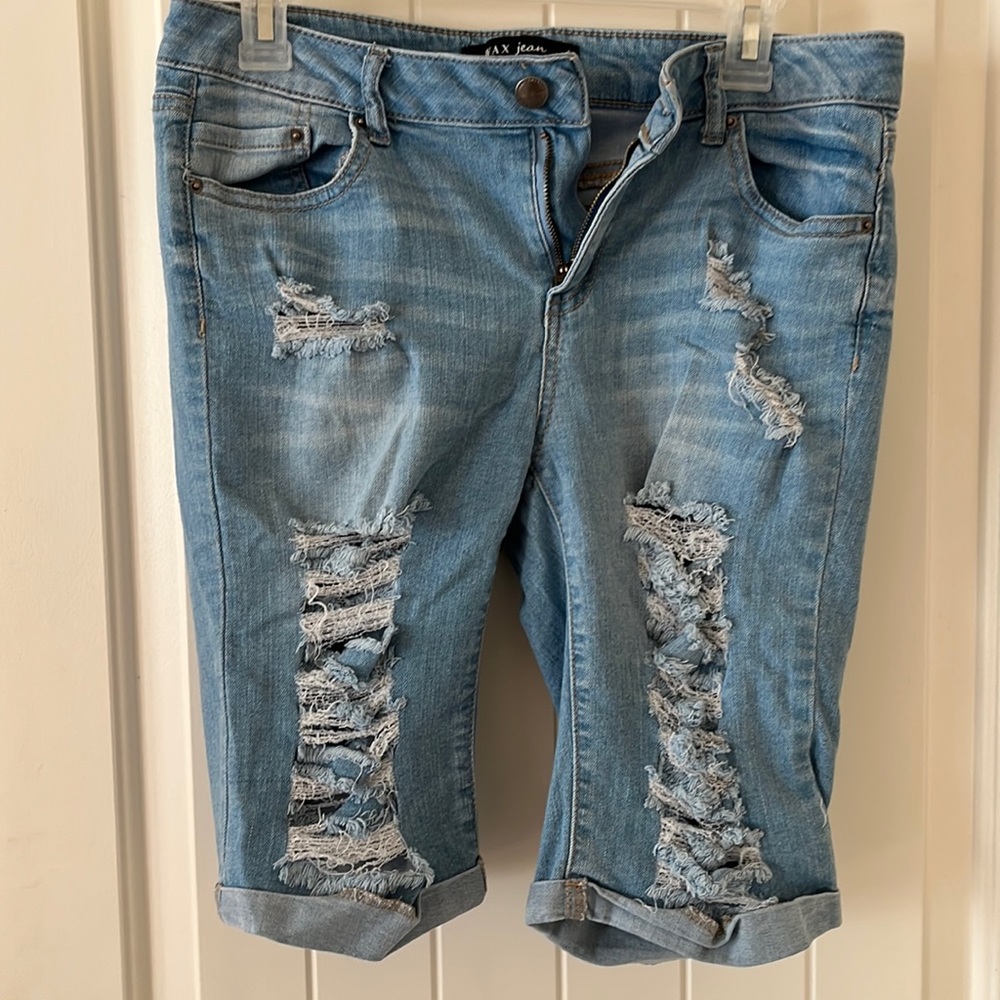 Light Blue Bermuda Shorts